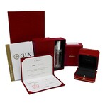 Cartier // 18k Rose Gold Mini Love Diamond Ring // Ring Size: 6 // Store Display