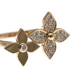 Louis Vuitton // 18k Rose Gold Bergster Blossom Diamond Ring // Ring Size: 6.25 // Store Display