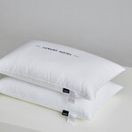 Pure Cotton Luxury Hotel Pillow Duo (Single-piped)