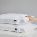Pure Cotton Luxury Hotel Pillow Duo (Single-piped)