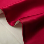 Premium Mulberry Silk Reversible Pillowcase Duo (Bronze)