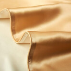 Premium Mulberry Silk Reversible Pillowcase Duo (Bronze)