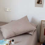 Pure Cotton 2 Piece Pillowcase Set  (Avocado)