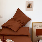 Pure Cotton 2 Piece Pillowcase Set  (Avocado)