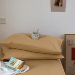 Pure Cotton 2 Piece Pillowcase Set  (Avocado)