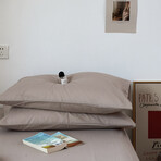 Pure Cotton 2 Piece Pillowcase Set  (Avocado)