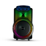 Portable Bluetooth 12" Party Speaker with Flame Lighting