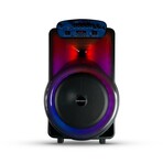 Portable Bluetooth 12" Party Speaker with Flame Lighting
