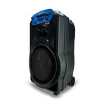 Portable Bluetooth 12" Party Speaker with Flame Lighting
