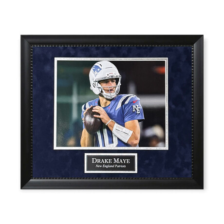 Drake Maye // NE Patriots // Unsigned Photo + Framed // 16x20