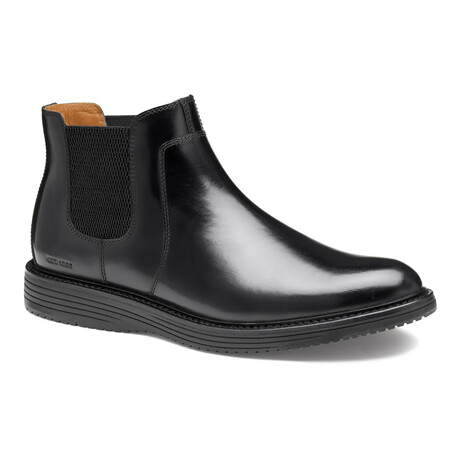 Leather Upton Chelsea Boots // Black (8)