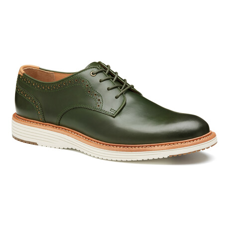 American Leather Upton 175th Plain Toe Derbys // Olive (8)