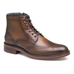 Leather XC Flex Connelly Wingtip Boots // Tan (8)