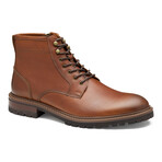 Leather Barrett Plain Toe Boots // Tan (8)