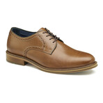 Leather XC Flex Raleigh Plain Toe Derbys // Tan (8)