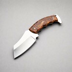 The Bush Hammer // Tanto // Brown Acrylic Epoxy Resin