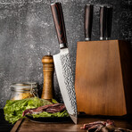 Erde 6-Piece Ebony Handle Knife Set