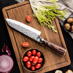 Erde 6-Piece Ebony Handle Knife Set