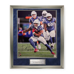 TreVeyon Henderson // NE Patriots // Signed Photo + Framed