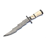 The Silksteel // Spear Point // White Camel Bone