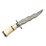 The Silksteel // Spear Point // White Camel Bone