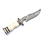 The Nightvein // Clip Point // White Camel Bone