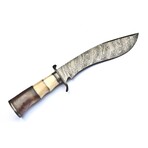 The Black Veil // Drop Point // Brown Colored Camel Bone