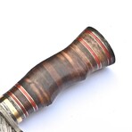 The Ashencore // Traling Point // Rosewood and Leather Spacers