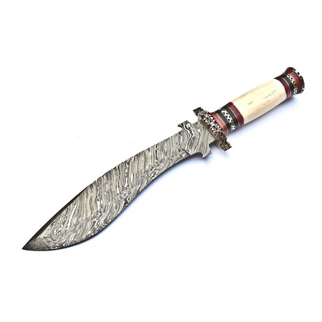 The Emberline // Drop Point // White Camel Bone