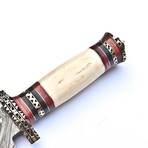 The Emberline // Drop Point // White Camel Bone