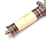 The Emberline // Drop Point // White Camel Bone