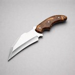 The Path Breaker // Drop Point // Brown Acrylic Epoxy Resin