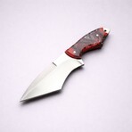 The Bushline // Tanto // Red Acrylic Epoxy Resin