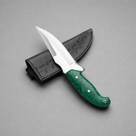 The Cross Terrain // Skinner // Green Acrylic Epoxy Resin