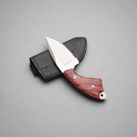 The Shelter Line // Drop Point // Brown Acrylic Epoxy Resin