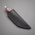 The Bushline // Tanto // Red Acrylic Epoxy Resin