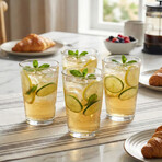 Matrix Set of 4 Juice Glasses 7 oz.