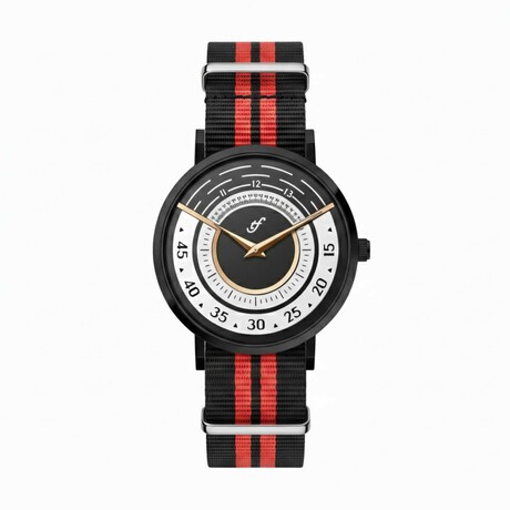Trifoglio Italia Unisex Radio City I Quartz // RC1BK-221RG