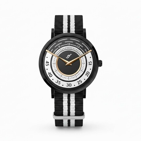 Trifoglio Italia Unisex Radio City I Quartz // RC1BK-211RG