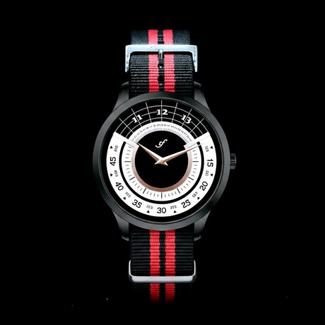 Trifoglio Italia Unisex Radio City II Quartz // RCIIBK-221RG