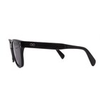 Men's // Ferragamo SF1040S 001 Square Sunglasses // Black + Grey
