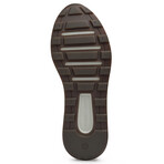 Leather Kinnon Perfed Jogger Sneakers // Dark Tan (8)