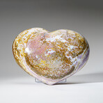 Genuine Polished Ocean Jasper Heart // 7.6 lbs