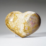 Genuine Polished Ocean Jasper Heart // 7.6 lbs