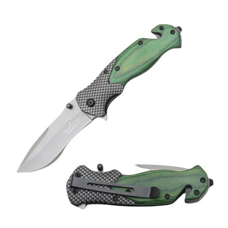 Spring Assisted Knife // SE-1195 (Tan)