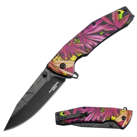 Spring Assisted Knife // BW-0571 // 4/20 (Red)