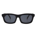 Mens's // Prada PRC06SF 16K70B Square Sunglasses //  Black + Dark Grey