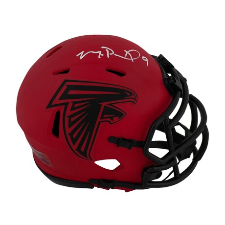 Michael Penix Jr. // ATL Falcons // Signed RAVE Riddell Speed Mini