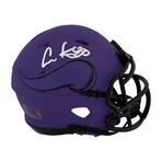 Cris Carter // MIN Vikings // Signed RAVE Riddell Speed Mini