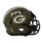 Brett Favre // GB Packers // Signed SALUTE Riddell Speed Mini